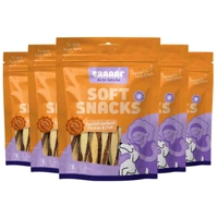 5x Braaaf Twisted Sandwich Hondensnack Kip - Vis 85 gr product name
