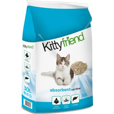 Kitty Friend Kattenbakvulling Absorbent 30 liter