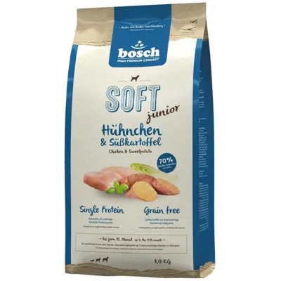 Bosch Soft Junior Hondenvoer - Kip & Zoete Aardappel - 1 kg