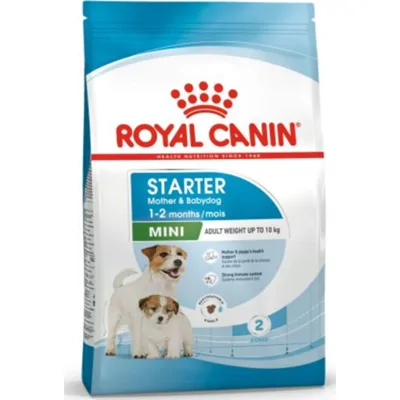 4x Royal Canin Hondenvoer Mini Starter Mother & Babydog 4 kg