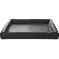 Bia bed kunstleer hoes hondenmand zwart bia-7 120x100x15 cm product name