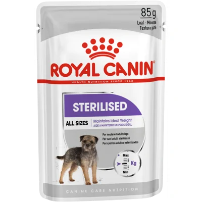 Royal Canin Sterilised natvoer hondenvoer zakjes 12x85g