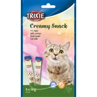 Trixie Creamy Snacks Kip kattensnacks 5 x 14 gram