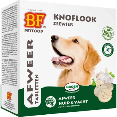 16x BF Petfood Hondensnoepjes Anti-vlo Zeewier 55 stuks