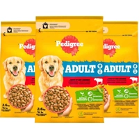 3x Pedigree Adult Hondenbrokken Rund en Groenten 2,6 kg product name