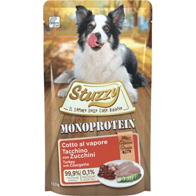 Stuzzy Hondenvoer Monoprotein Kalkoen - Courgette 150 gr