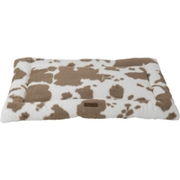 Animal Boulevard Cow Plush benchkussen wit/mokka XL product name