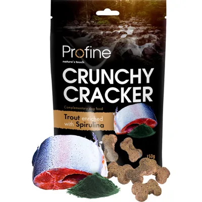 Profine Hondensnack Crunchy Cracker - Trout & Spirulina