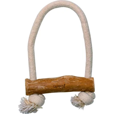 Quapas! Dog Toy Coffeewood Pull