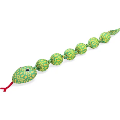 Beeztees Slang Ballo - Groen - 80 x 10 x 6,5 cm