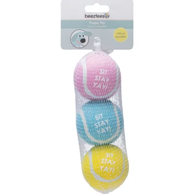 Beeztees Puppy Tennisballen
