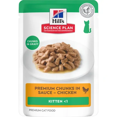 Hill's Science Plan - Kitten - Maaltijdzakje - Kip - 12 x 85 g