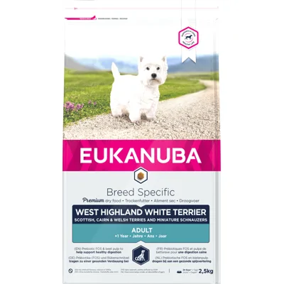 Eukanuba West Highland White Terrier 2,5 kg