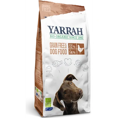 Yarrah Bio Hondenvoer Graanvrij Kip-Vis 2 kg