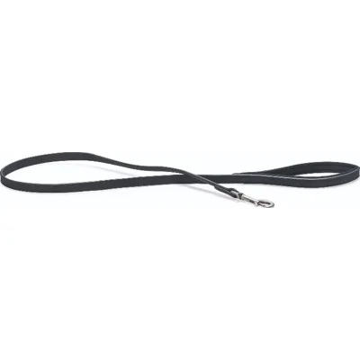 Beeztees Balacron Ax kunstleer hondenriem zwart 100 x 2 cm