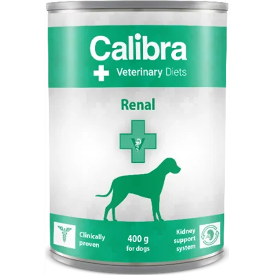 Calibra Veterinary Diet Renal hond natvoer 6x400gr