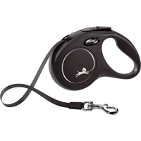 Flexi New Classic Tape S Zwart 5m