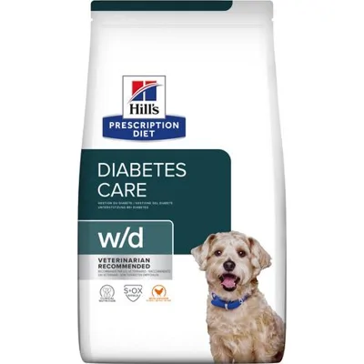 Hill's Prescription Diet w/d Diabetes Care hondenvoer met Kip 4kg zak