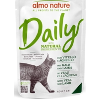 Almo Nature Daily met kalf en lam natvoer kat (70 g) 30 x 70 g