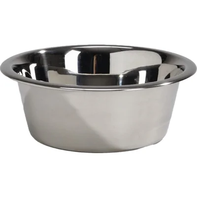 Brekz Roestvrijstalen voerbak / drinkbak voor de hond 2 x 28 cm