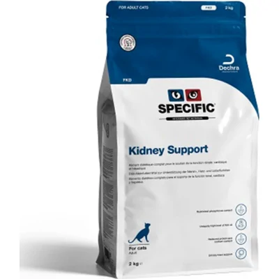 3x Specific FKD Kattenvoer Kidney Support 2 kg