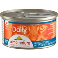 48x Almo Nature Daily Menu Mousse Kattenvoer Nat Oceaanvis 85 gr