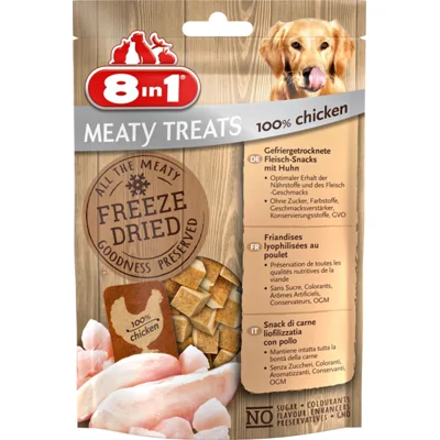 8x 8in1 Meaty Treats Kip 50 gr