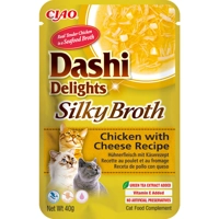 Ciao Dashi Delights Silky Broth Kattenvoer Nat Chicken&Cheese 40 gr product name