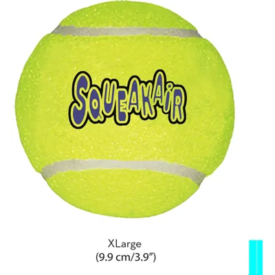 KONG AirDog Squeakair Ball - 10 cm (XL) - 1 stuk