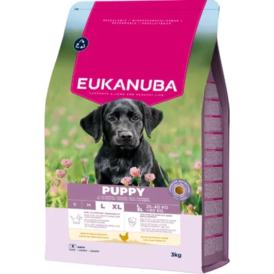 Eukanuba Puppy & Junior Large Breed Kip 3 kg