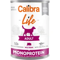 Calibra Hondenvoer Nat Life Adult Zwijn & Cranberry 6 x 400 gr