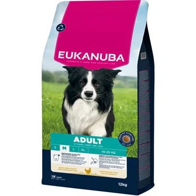 Eukanuba Adult Medium Kip 12 kg