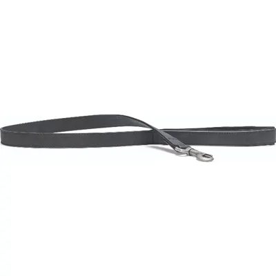 Beeztees Balacron Ax kunstleer hondenriem zwart 100 x 2.5 cm