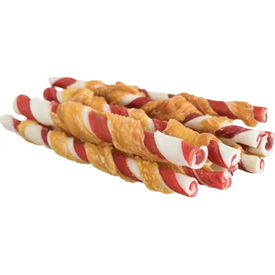 Trixie Denta Fun Barbecue Chicken Chewing Rolls 12 cm 10 stuks