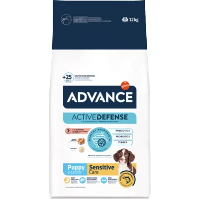 Advance Puppy Sensitive met zalm hondenvoer 12 kg