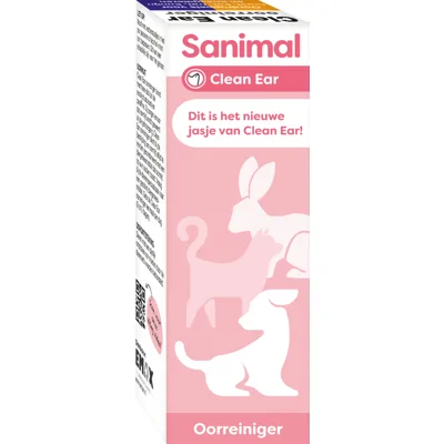 Sanimal Clean Ear Oorreiniger 60 ml