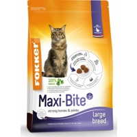 3x Fokker Maxi-Bite Kattenvoer Large Breed 2,5 kg