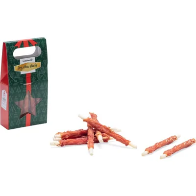 Beeztees Kerstkado Kauwstaven Eend hondensnack