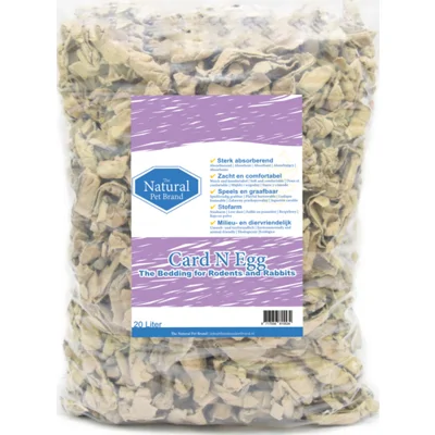 The Natural Pet Brand Card N Egg 20 liter