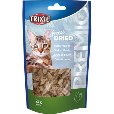 Trixie Premio Freeze Dried Kippenharten - 4 stuks