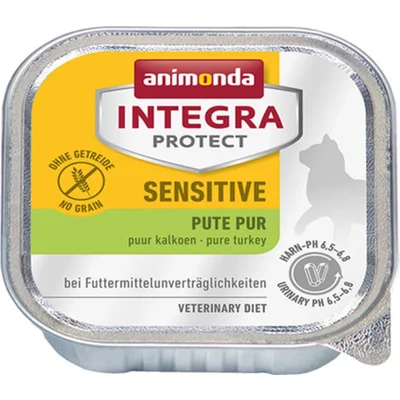 Animonda Integra Protect Cat Sensitive Puur Kalkoen - 16 x 100 g