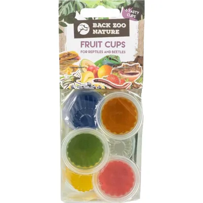 Back Zoo Nature Fruit Cups - 6 stuks