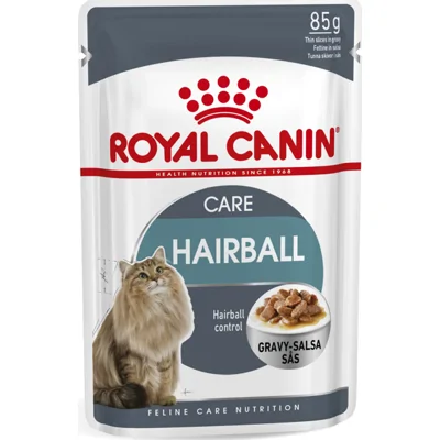 Royal Canin Hairball Care in Gravy (saus) natvoer kattenvoer zakjes 12 x 85 gram
