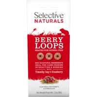 Supreme Selective Naturals Berry Loops cavia/konijnensnacks 80 gram