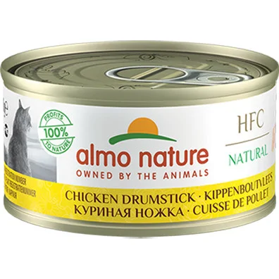 Almo Nature HFC Natural kippenboutvlees natvoer kat (70 g) 12 x 70 g