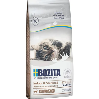 Bozita Indoor & Sterilised graanvrij kattenvoer 2 kg