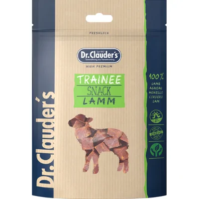 Dr. Clauder's lam trainingssnack voor de hond 80 g