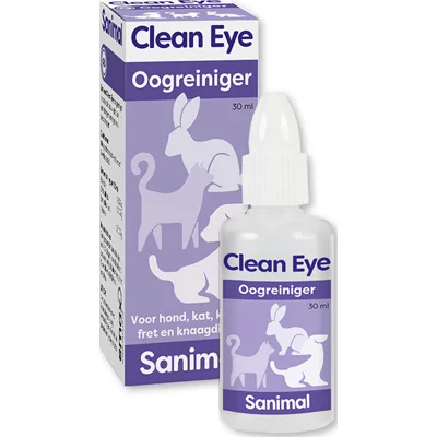 Sanimal Clean Eye Oogreiniger 30 ml
