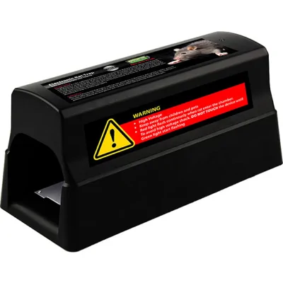 Elektrische Muizen En Rattenval Tegen Muizen - Batterijen of een adapter - Opnieuw te gebruiken - Zonder gif of chemicaliën