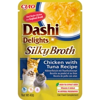 Ciao Dashi Delights Silky Broth Kattenvoer Nat Chicken&Tuna 40 gr product name